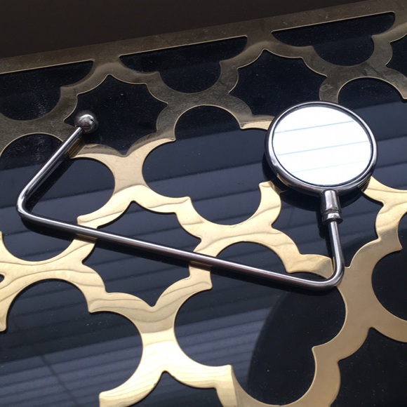 PURSE HOLDER cloisonne w mirror - Picture 3 of 4